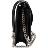 Saint Laurent Grain de Poudre Kate Tassel Wallet On Chain Crossbody Bag