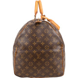 Louis Vuitton Monogram Canvas Keepall 55 Travel Bag