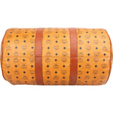 MCM Monogram Visetos Boston 50 Travel Bag