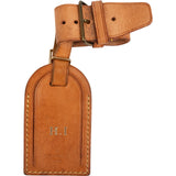 Louis Vuitton Vachetta Leather Luggage Tag Set (H.I.)