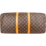 Louis Vuitton Monogram Canvas Keepall 50 Bandoulière Travel Bag