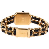 Chanel Gold Tone Première H0001 Woman Watch (L)