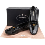 Prada Patent Leather Driving Mokassins (37)