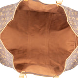 Louis Vuitton Monogram Canvas Keepall 60 Bandoulière Travel Bag