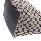 Gucci Plus Monogram GG Canvas Web Shopper Tote Handbag