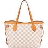 Louis Vuitton Monogram Damier Azur Neverfull PM Shoulder Bag