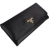 Prada Saffiano Leather Continental Wallet 1M1132