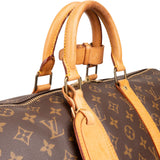 Louis Vuitton Monogram Canvas Keepall 45 Bandoulière Travel Bag