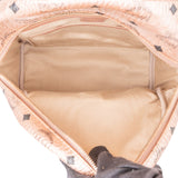 MCM Monogram Metallic Visetos Small Stark 2 in 1 Backpack