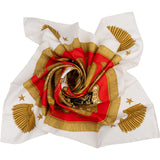 Hermès Poste et Cavalerie Silk 90 Scarf Tuch