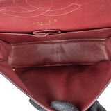 Chanel Quilted Caviar Leather Jumbo Double Flap Crossbody Bag