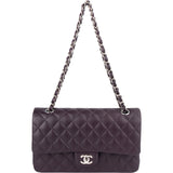 Chanel Quilted Lambskin Medium Double Flap Crossbody Bag