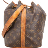 Louis Vuitton Monogram Canvas Sac Noé Petit Shoulder Bag