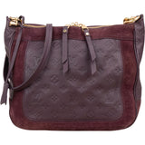 Louis Vuitton Leather Monogram Empreinte Suede Audacieuse PM Crossbody Bag