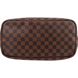 Louis Vuitton Monogram Damier Ebene Neverfull MM Shoulder Bag