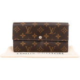 Louis Vuitton Monogram Canvas Sarah Wallet