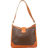 Celine Macadam Monogram Ring Lock Shoulder Bag