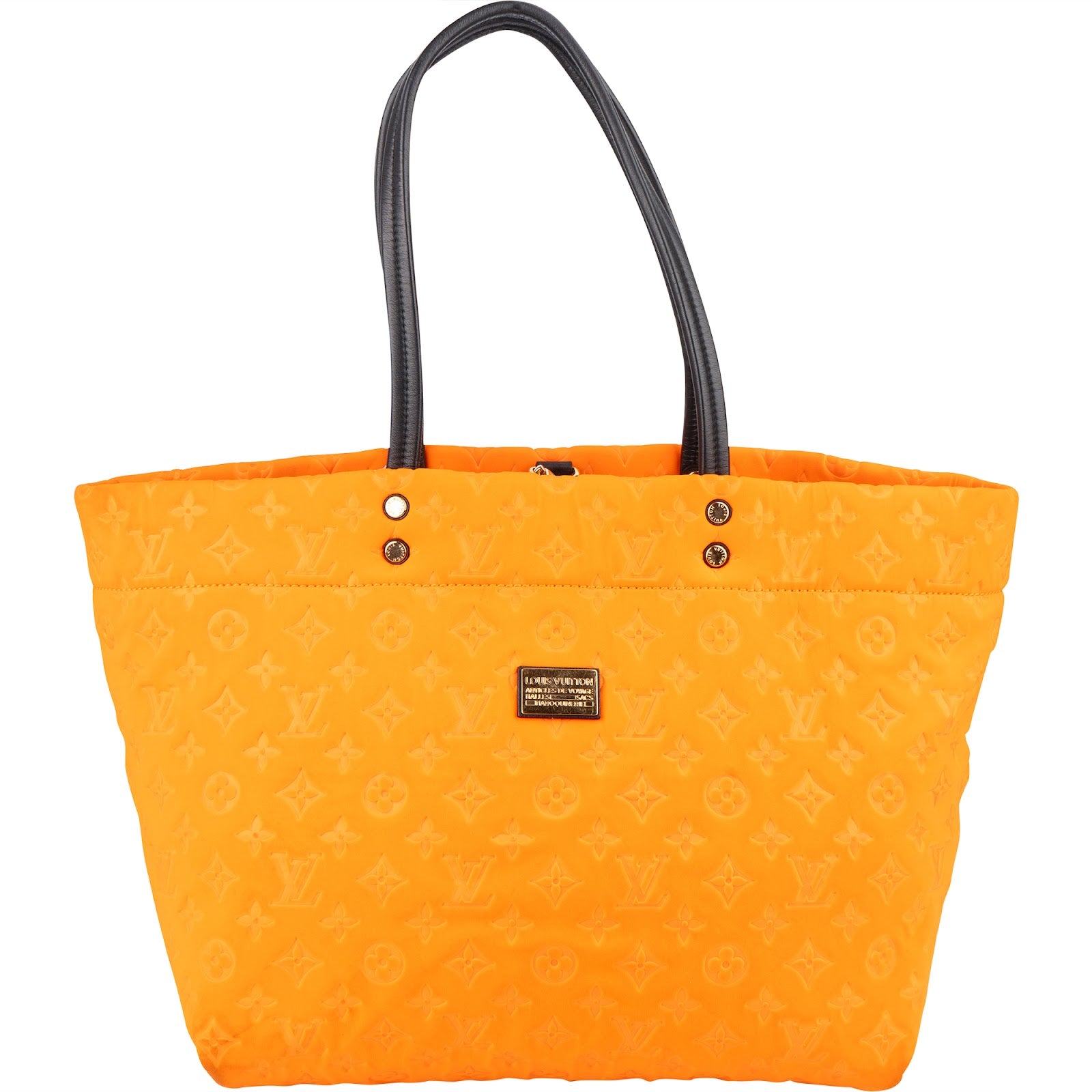 Louis Vuitton Nylon Scuba Monogram MM Shopping Shoulder Bag - vintageandkickz