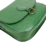 Louis Vuitton Green Epi Leather Saint Cloud GM Crossbody Bag - vintageandkickz