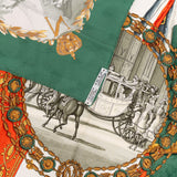 Hermès Napoléon Silk Carre 90 Scarf Tuch
