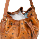 MCM Monogram Visetos Drawstring Shoulder Bag