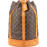 Louis Vuitton Monogram Canvas Randonnee GM Backpack Shoulder Bag