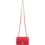 Chanel Quilted Lambskin Small Single Flap Crossbody Bag xx Farbe bilder - vintageandkickz