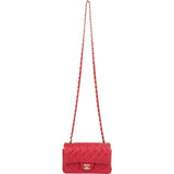 Chanel Quilted Lambskin Small Single Flap Crossbody Bag xx Farbe bilder - vintageandkickz