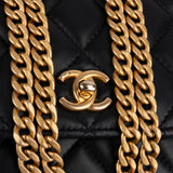Chanel Quilted Lambskin Camellia Wallet On Chain Crossbody Bag