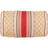 Gucci Monogram GG Canvas Boston Handbag - vintageandkickz