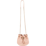 Chanel Quilted Lambskin Small Drawstring Crossbody Bag