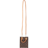 Louis Vuitton Monogram Canvas Petit Sac Plat Handbag