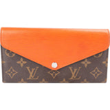 Louis Vuitton Monogram Canvas Epi Leather Marie-Lou Long Wallet