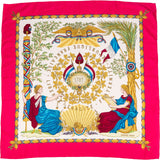 Hermès Liberté Égalité Fraternité 1789 Silk Carre 90 Scarf Tuch
