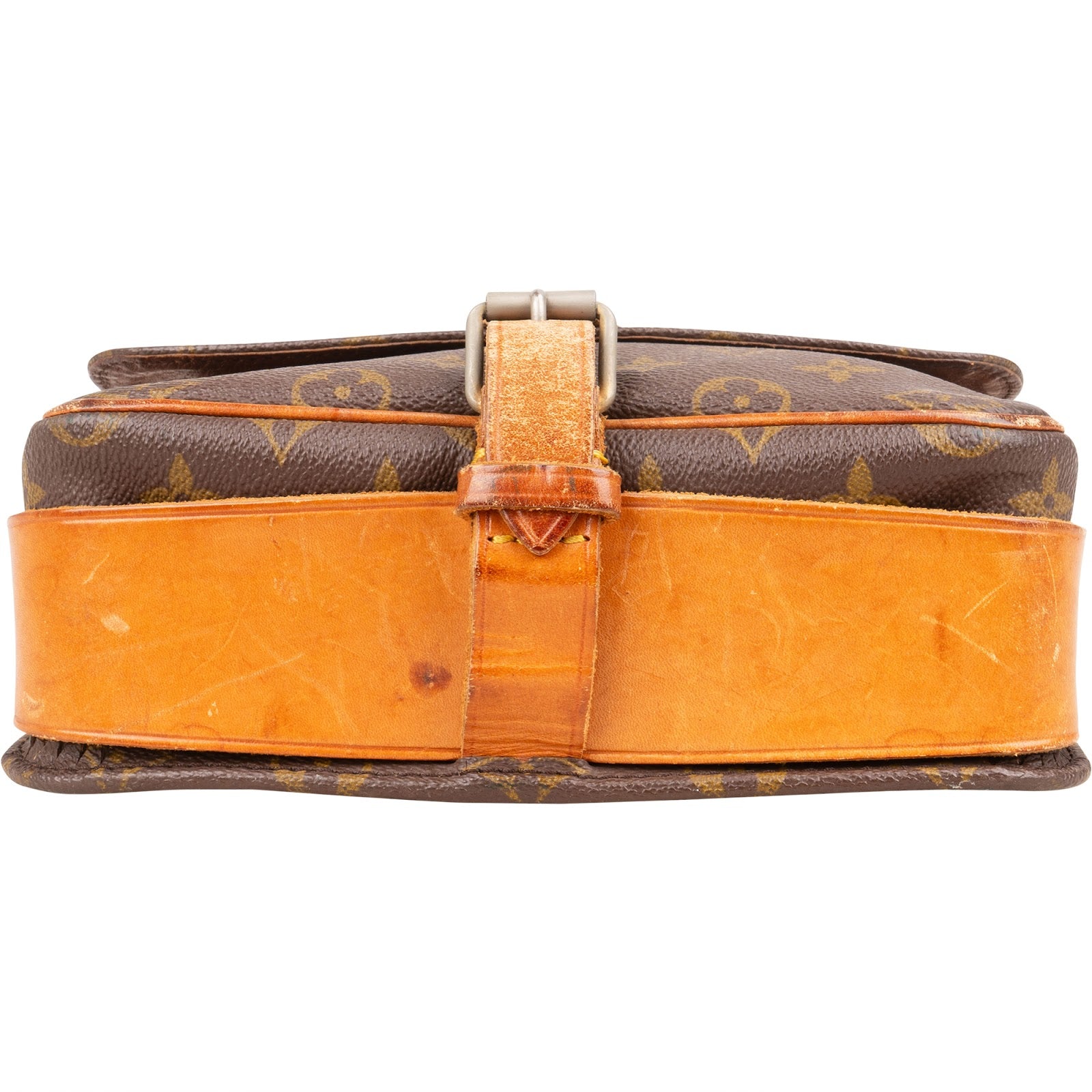 Louis Vuitton Monogram Canvas Cartouchiere MM Crossbody Bag - vintageandkickz