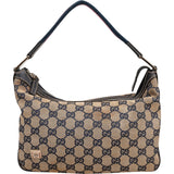 Gucci Monogram GG Canvas Pochette Shoulder Bag