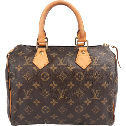 Louis Vuitton Monogram Canvas Speedy 25 Handbag