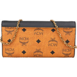 MCM Monogram Visetos Patricia Wallet On Chain Crossbody Bag