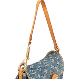 Louis Vuitton Monogram Denim Mini Pleaty Handbag
