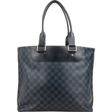 Louis Vuitton Monogram Damier Graphite Canvas Cobalt Cabas Voyage Shoulder Bag