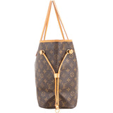 Louis Vuitton Monogram Canvas Neverfull MM Shoulder Bag