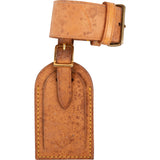 Louis Vuitton Vachetta Leather Luggage Tag Set