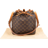 Louis Vuitton Monogram Canvas Sac Noé Petit Shoulder Bag
