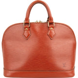 Louis Vuitton Brown Epi Leather Alma PM Handbag