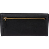 Prada Black Saffiano Leather Continental Wallet