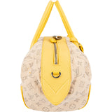 Louis Vuitton Monogram Limited Edition Printemps Denim Speedy Round Handbag
