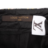 Louis Vuitton Multicolor Black Jacquard Jellyfish Print Zipper Sample Skirt (FR 34 / DE 32)