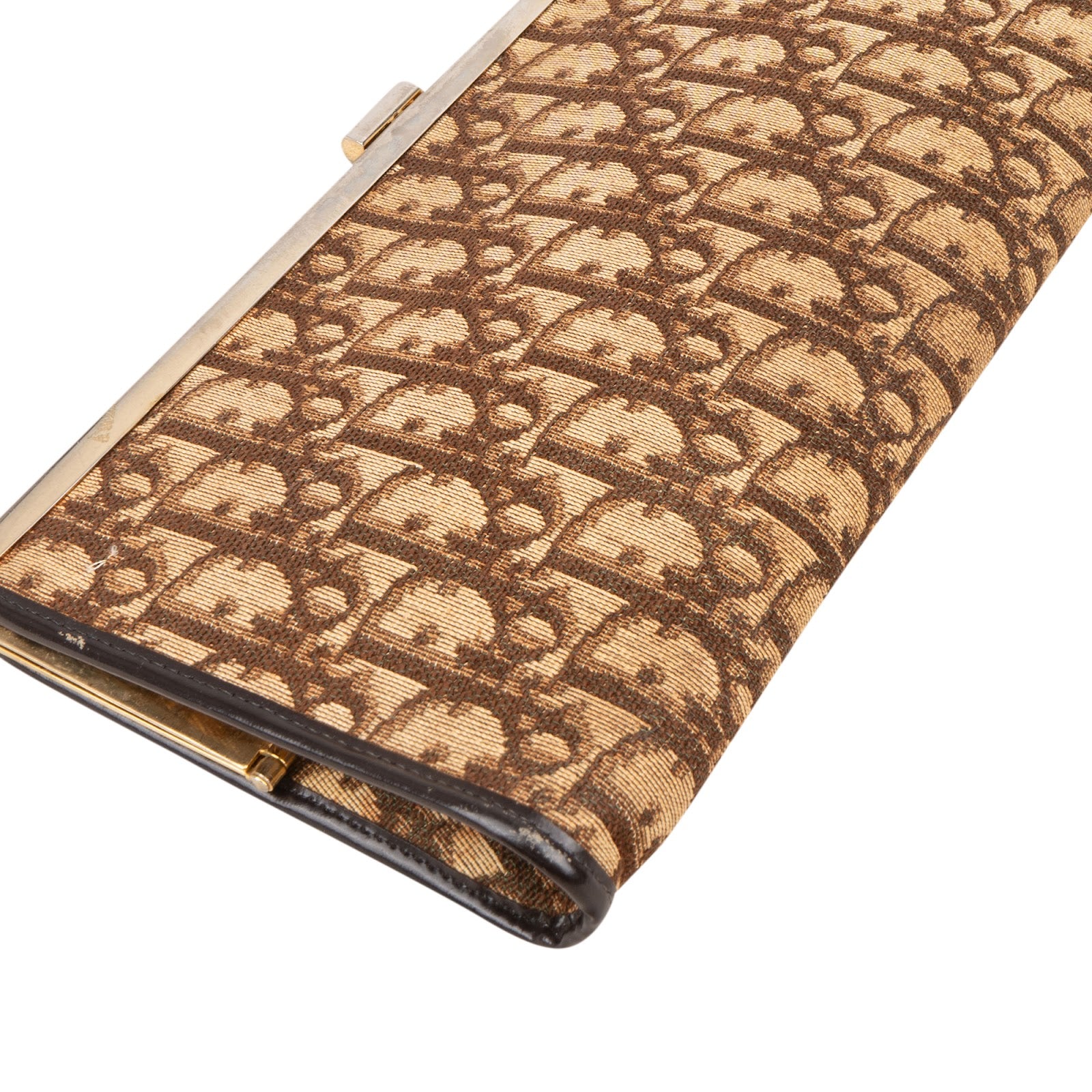 Christian Dior Trotter Monogram Vintage Clutch - vintageandkickz