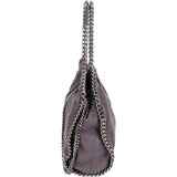 Stella McCartney Shaggy Falabella Fold Over Tote Crossbody Handbag