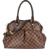 Louis Vuitton Monogram Damier Ebene Canvas Trevi PM Handbag - vintageandkickz